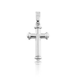 CLAJ-2458H SS SMALL CROSS W/CHAIN PEND