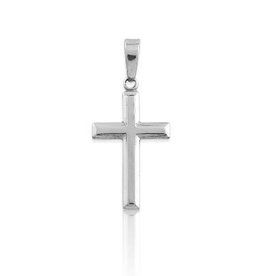 CLAJ-2459H SS SMALL CROSS W/CHAIN PEND