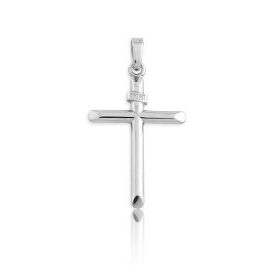CLAJ-2463H SS SMALL CROSS W/CHAIN PEND