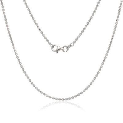 CLAQ-5462-18H SS 1.8MM D/C MOON/BEAD 18"