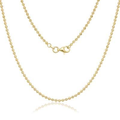 CLAQ-5464-22H SS/GP D/C MOON/BEAD  22"
