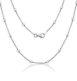 CLAQ-5466-30H SS 3.2MM D/C MOON BEAD 30"