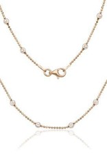 CLAQ-5468-24H SS/RP D/C MOON BEAD  24"