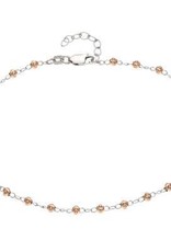 CLAR-9104H SS/RP D/C ANKLET 9"+1"