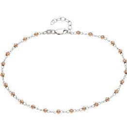 CLAR-9104H SS/RP D/C ANKLET 9"+1"