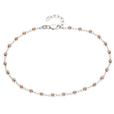 CLAR-9104H SS/RP D/C ANKLET 9"+1"