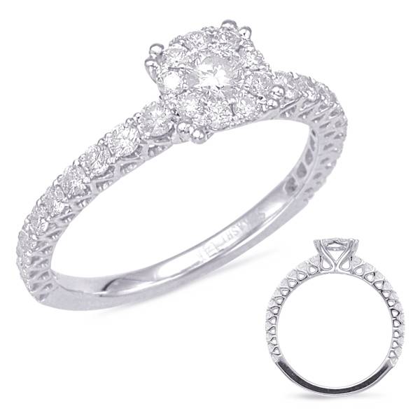 S. Kashi S. Kashi 14K Engagement Ring .69 CTW