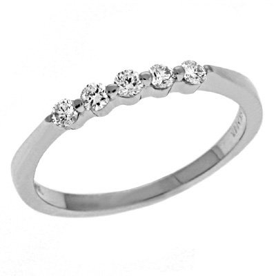 S. Kashi S. Kashi 14K WG Diamond Band .23 CTW