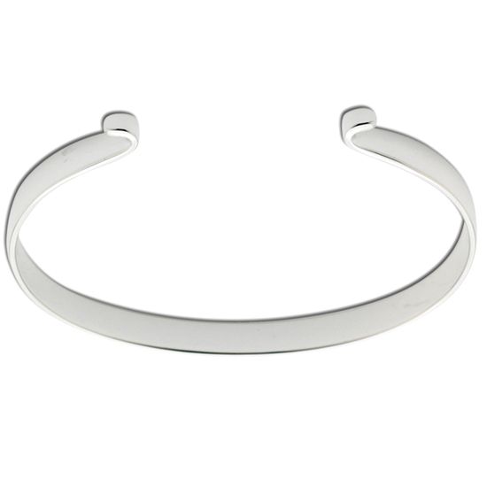 Sterling Wide Convertible Bangle 7.5"