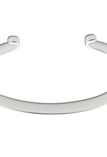 LeStage Sterling Silver Wide Convertible Bangle