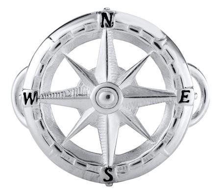 LeStage Sterling Compass Rose Clasp