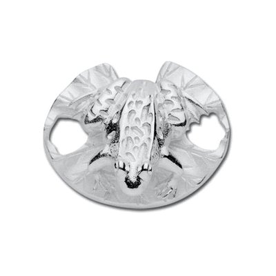 LeStage Sterling Frog on a Lily Pad Clasp