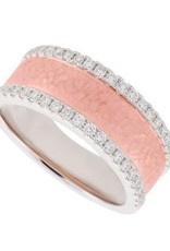 PeJay Creations 14K RG Diamond Eternity Ring .42 ctw