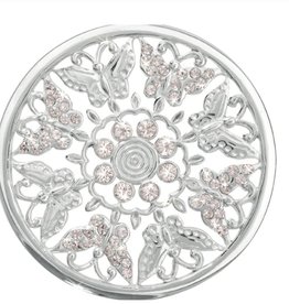 'Flower Garden' Large Silver Coin