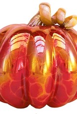 Royal Red Glass Pumpkin - Large