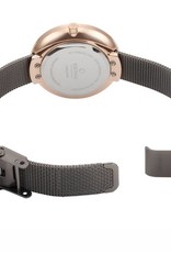 Obaku Watches Rose Gold & Granite Gray Watch