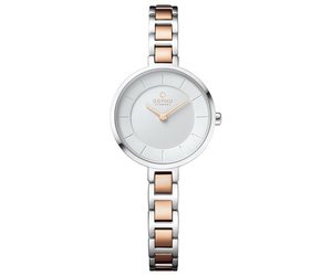 Obaku Watches Women's Vind - Peach & Stainless