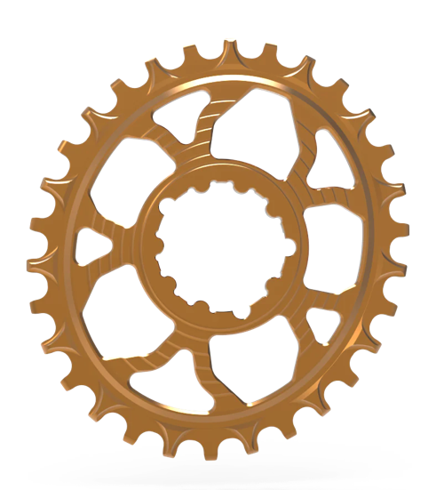 5Dev 5Dev 7075 Oval Chainring