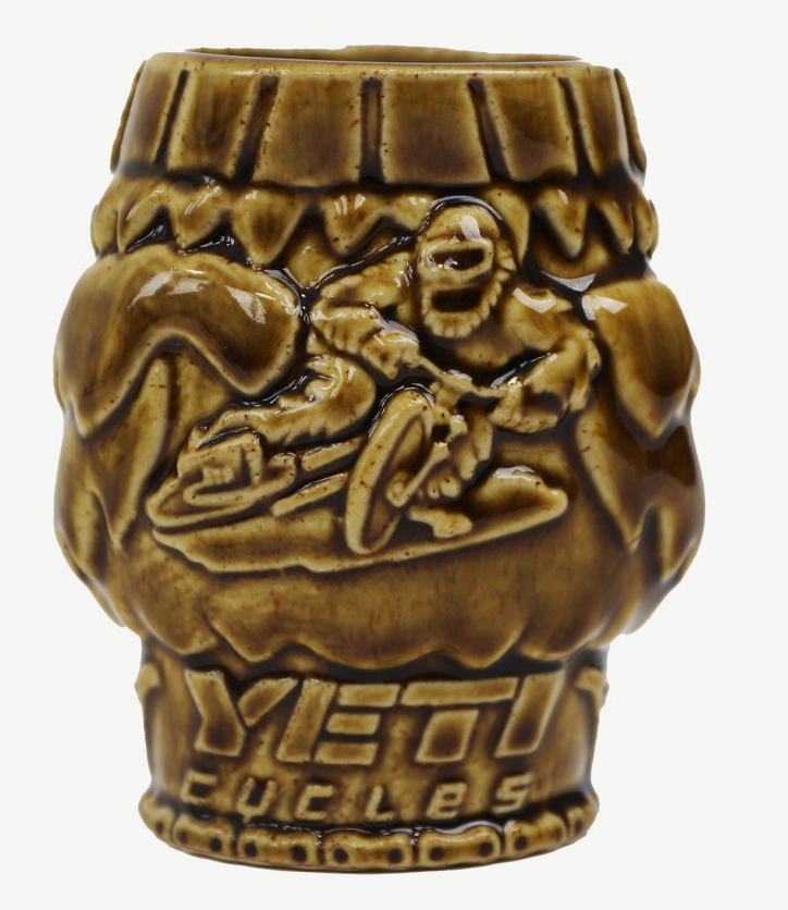 Yeti Cycles Yeti Tiki Mug Sliding Yetiman