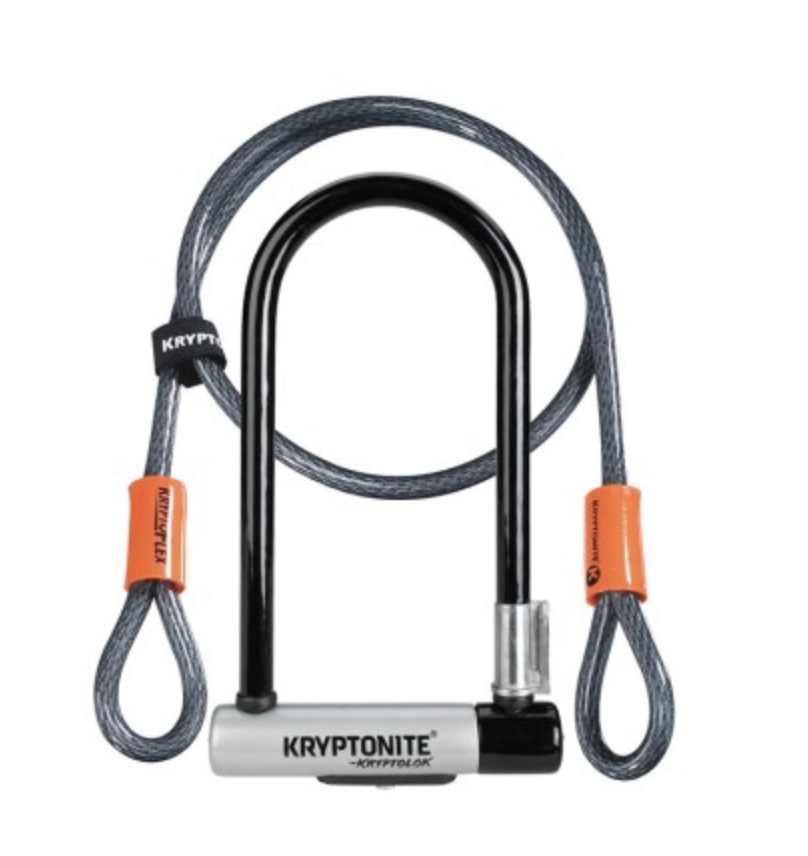 Kryptonite Kryptonite Std U lock w/ 4' cable