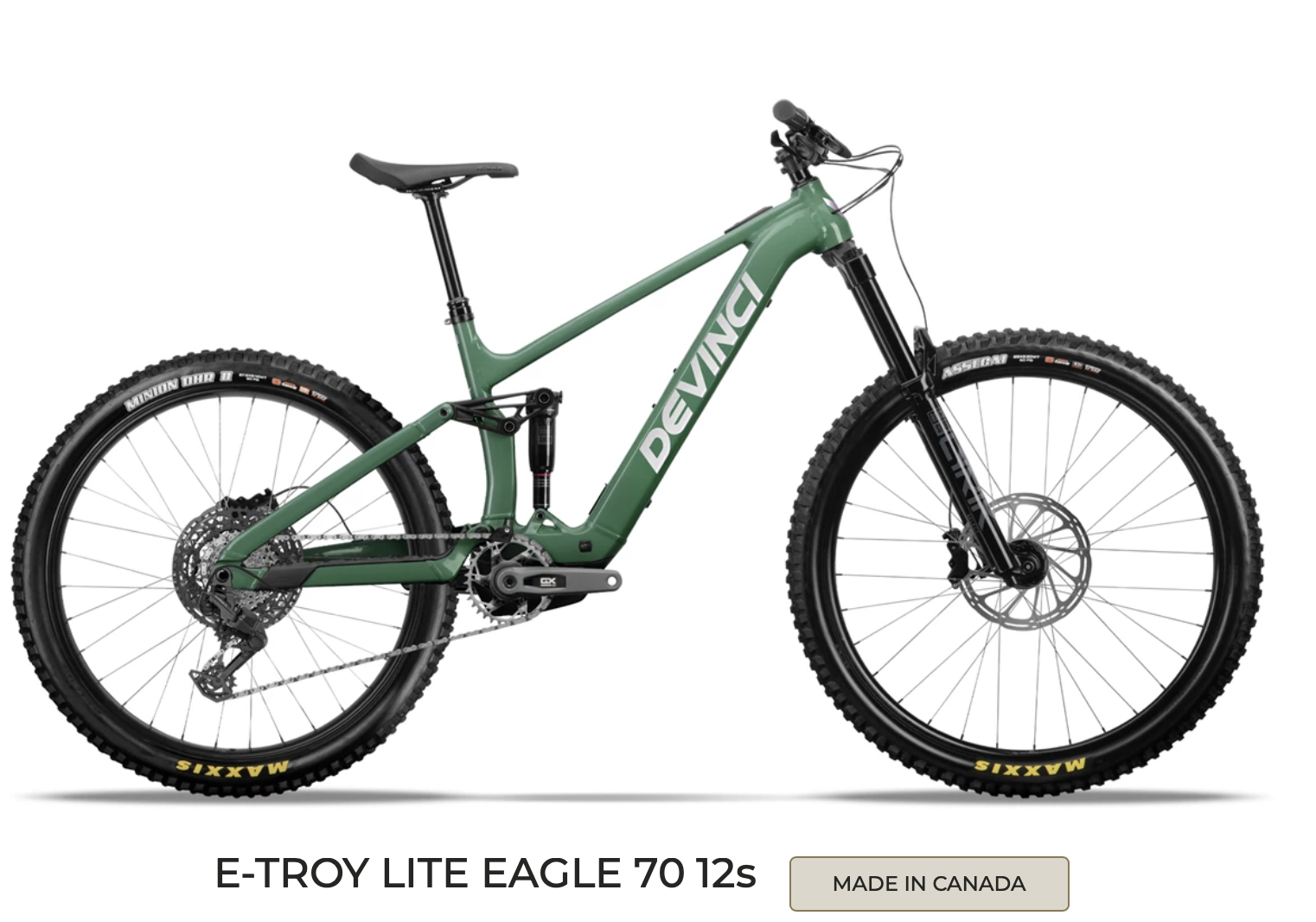 Devinci 25 Devinci E-Troy Lite AL MX Eagle 70