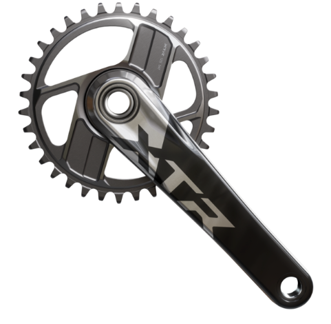 Shimano SHIMANO FRONT CHAINWHEEL, FC-M9220, XTR, CRANK, FOR REAR 12-SPEED, HOLLOWTECH 2, 165MM, W/O CHAINRING, W/O CG, W/O BB PARTS