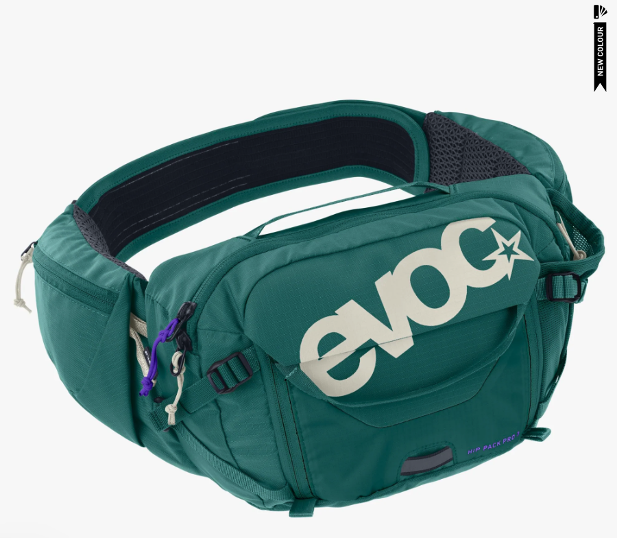 Evoc EVOC, Hip Pack Pro, Hydration Bag, Volume: 3L, Bladder: Included (1.5L)