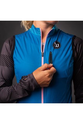 Wattie Ink Women's Thermal Vest Teal