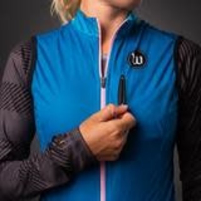 Wattie Ink Women's Thermal Vest Teal