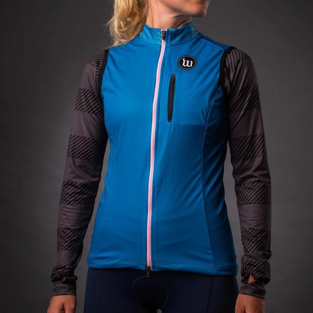 Wattie Ink Women's Thermal Vest Teal