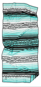 NOMADIX BAJA AQUA TOWEL