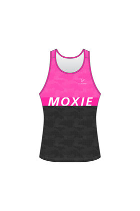 Cuore Moxie Ladies' Pink Running Tank