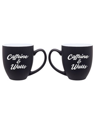 Caffeine & Watts Coffee Cup
