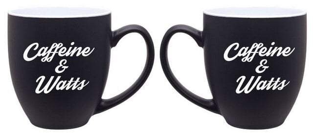 Caffeine & Watts Coffee Cup