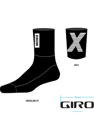 Moxie "X" Sock