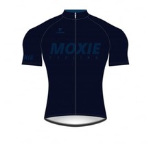 Moxie Cycling Gear Men's 2021 Blue Short Sleeve WS