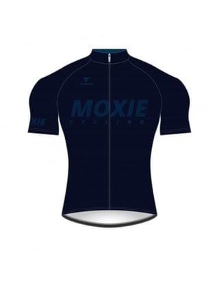 Moxie Cycling Gear Men's 2021 Blue Short Sleeve WS