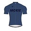 Moxie Cycling Gear Men's 2021 Blue Texture Short Sleeve WS