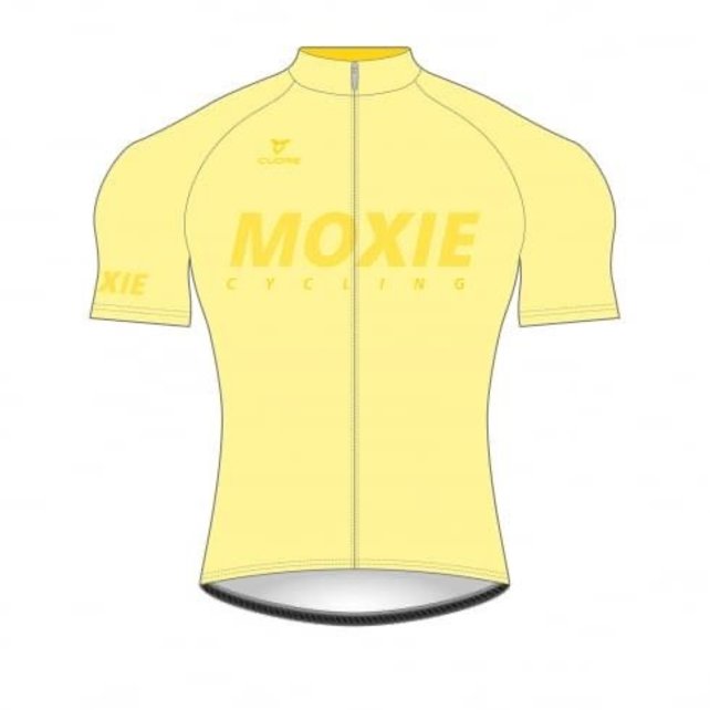 Moxie Cycling Gear Men's 2021 Yellow Short Sleeve WM