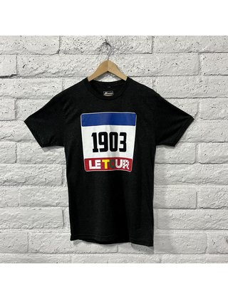 Le Tour Men's Black Crew Neck