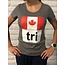 Moxie Store Brand Canada Flag Tri Tee Ladies'