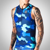 Wattie Ink Men's Urban Assault Tri Top