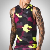 Wattie Ink Men's Urban Assault Tri Top