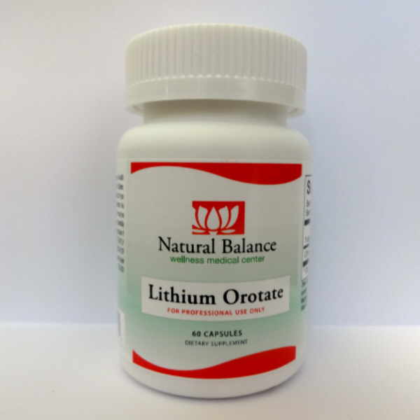 Biomed LITHIUM OROTATE 60CT (ORTHO MOLECULAR) (Same instructions as the