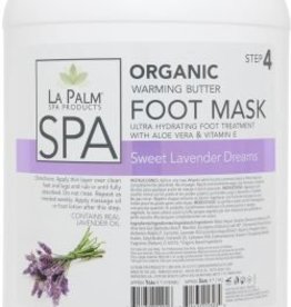 Organic Foot Mask Gallon Sweet Lavender Single