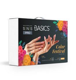 SNS Basiscs Color Festival Collection Kit (24 Dip, Gel, & Lacquer) Free SNS LED