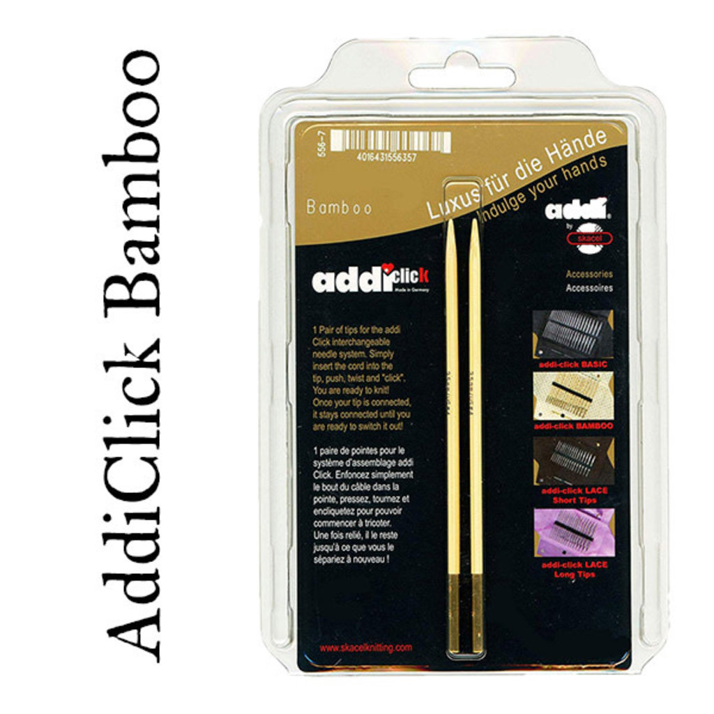 Addi Addi Click Bamboo Interchangeable Needles
