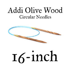 Addi Addi Olive Wood 16" Circular Needles