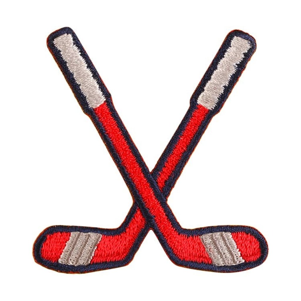 Patches and Pins Hockey Sticks Patch