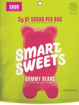 Smart Sweets Smart Sweets Seriously Sour Gummy Bears 50g
